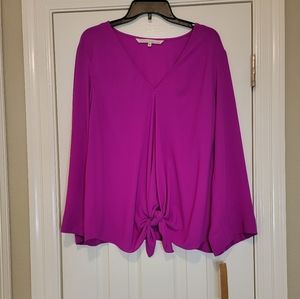 RACHEL 0Rachel Roy, women's blouse  magenta, 2X, NWT0
